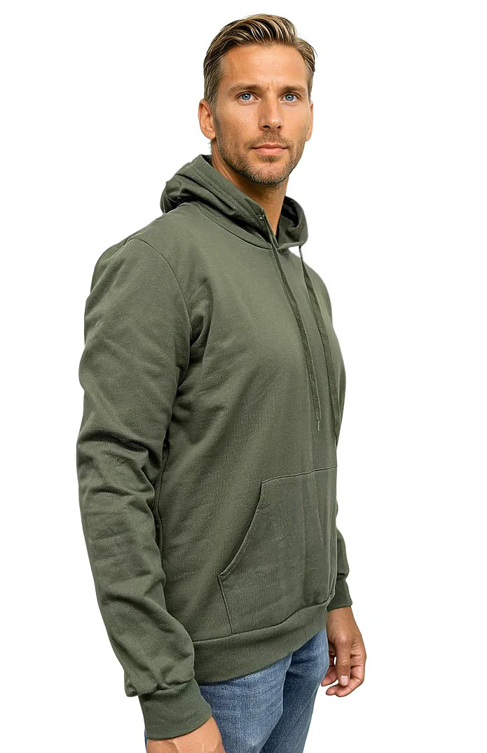 Unisex Cotton Pullover Hoodie 5