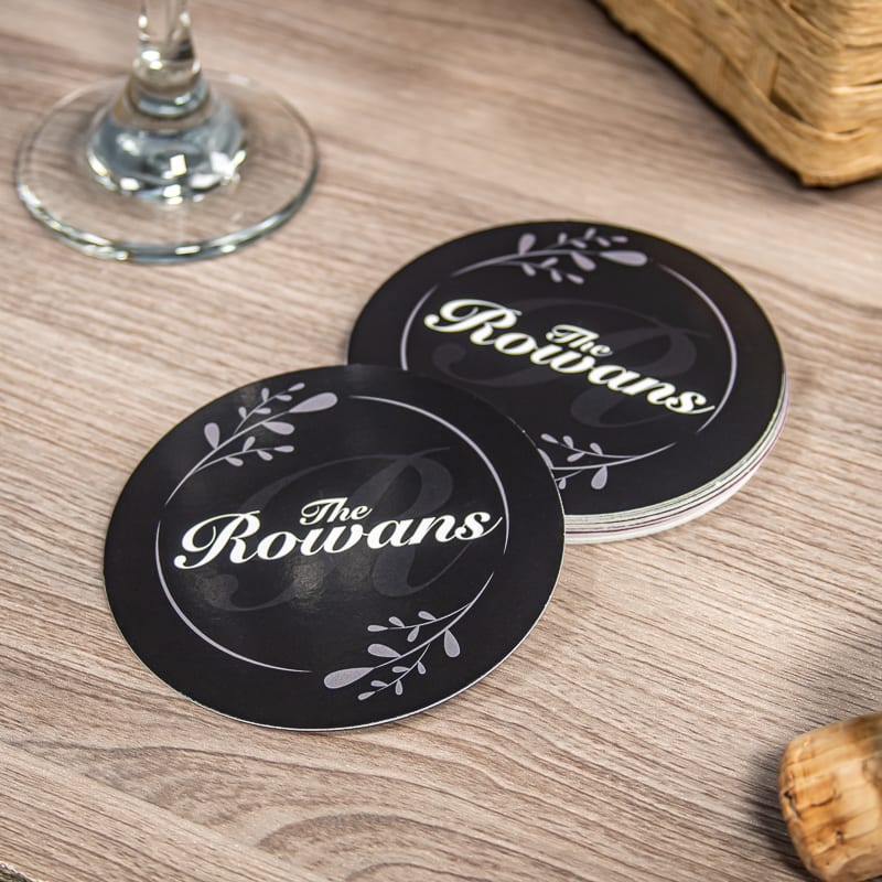 Paper Coasters - 3.5" Round 6