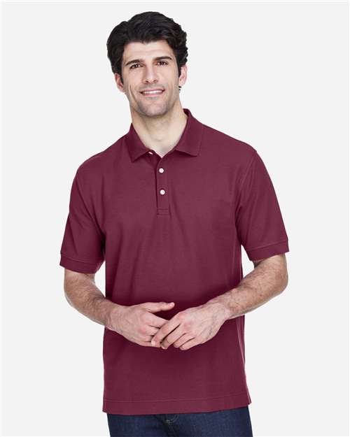 Men's Pima Piqué Polo - D100 58