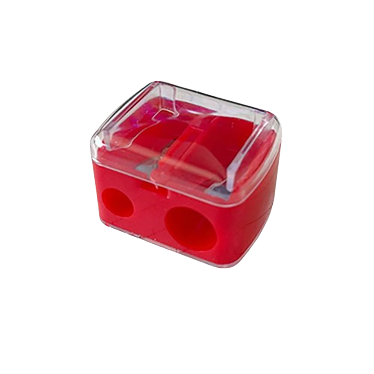 Plastic Dual Hole Pencil Sharpener 9