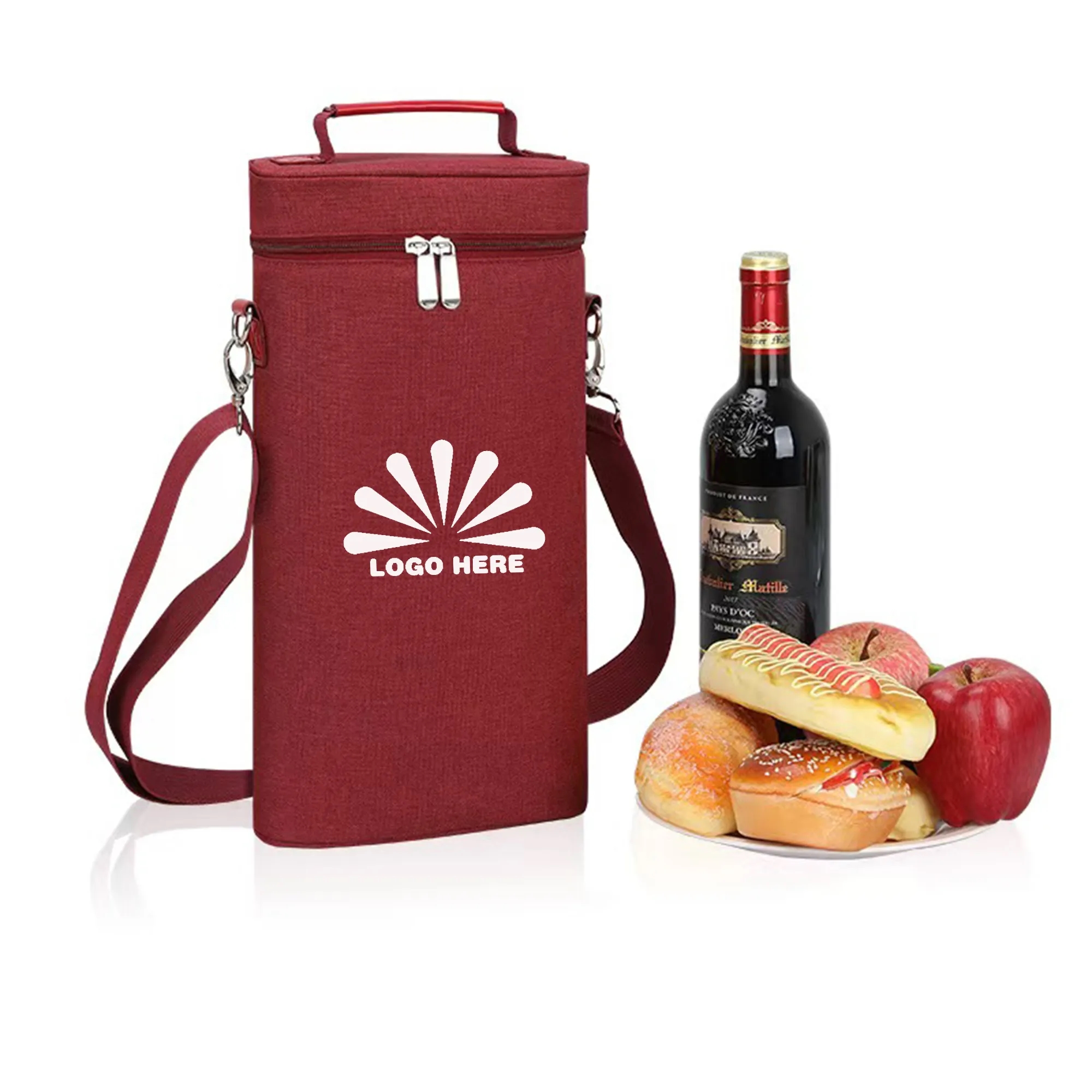 Red Wine Insulation And Refrigeration Bags Can Be Customized 2