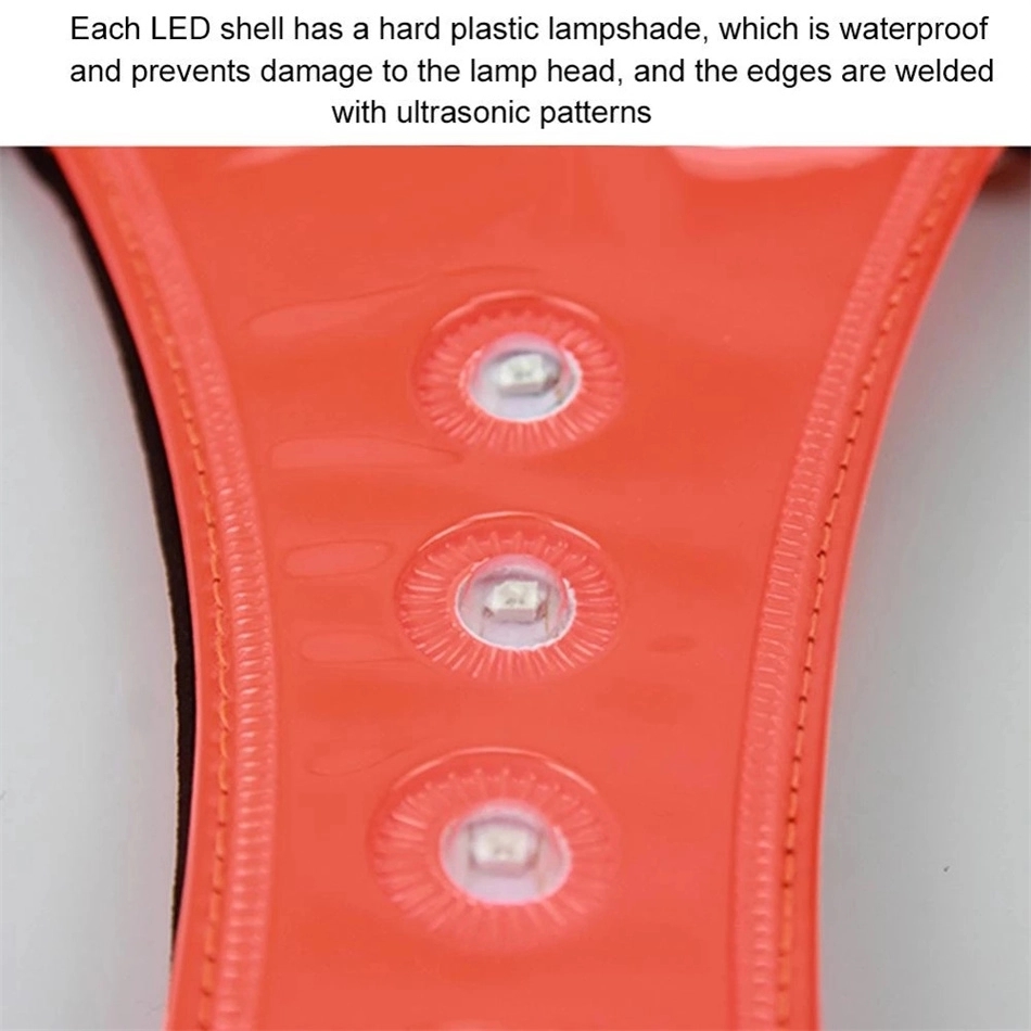 Adjustable Reflective LED Vest 7