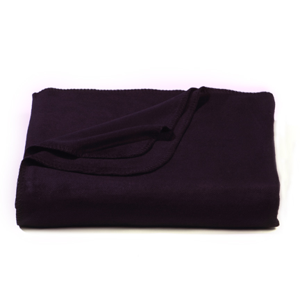 Navy Blue Bamboo Throw Blanket 2