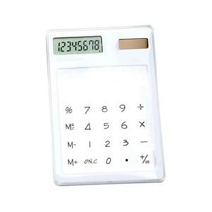 Solar Transparent Calculator Eco 2