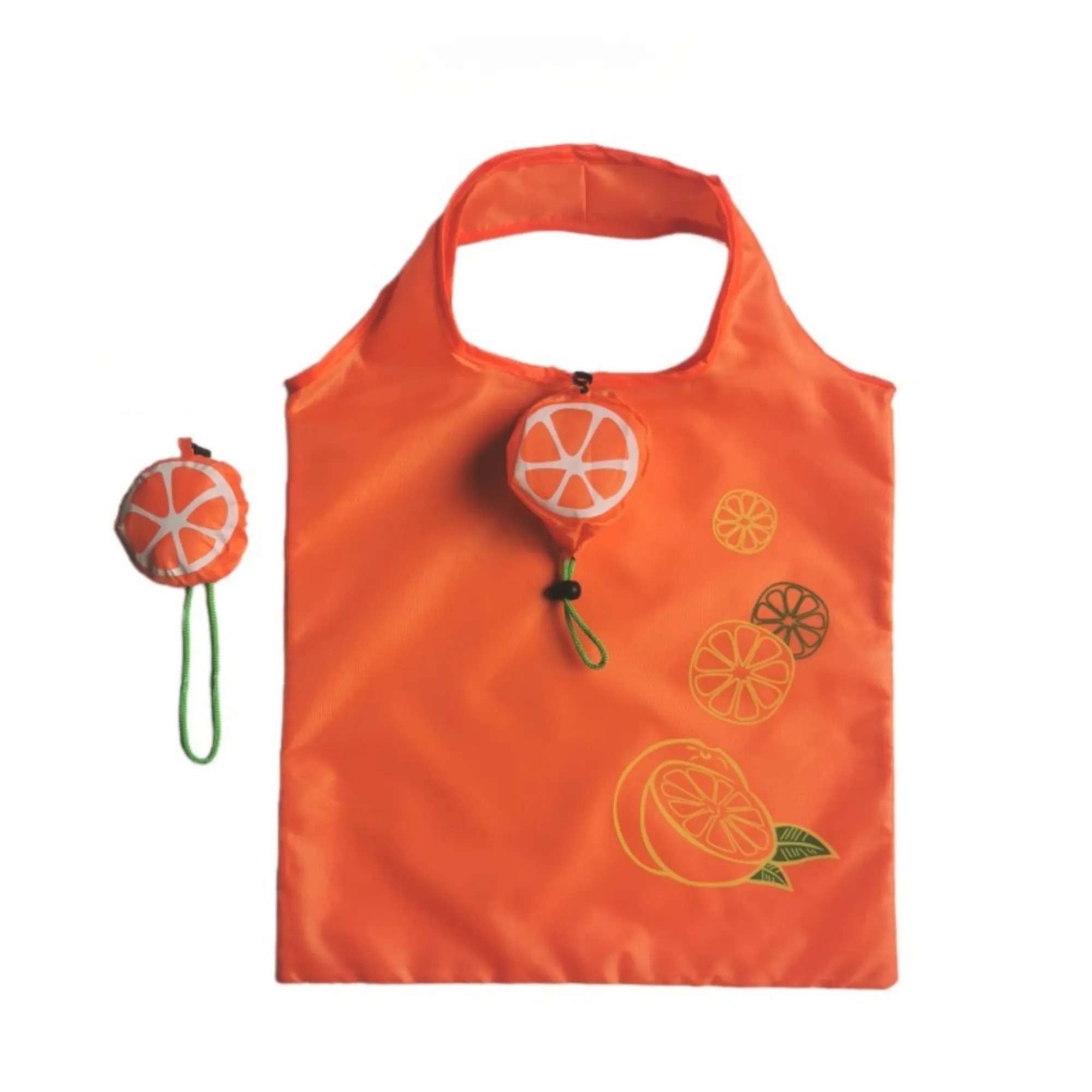 Reusable Grocery Bags Foldable Strawberry With Handle 12
