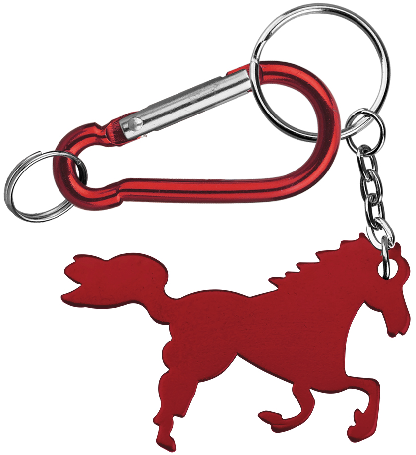 Horse / Pony Shape Key Chain and Carabiner 6