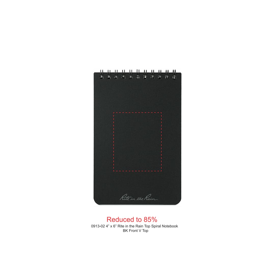 4” x 6” Rite in the Rain Top Spiral Notebook 118