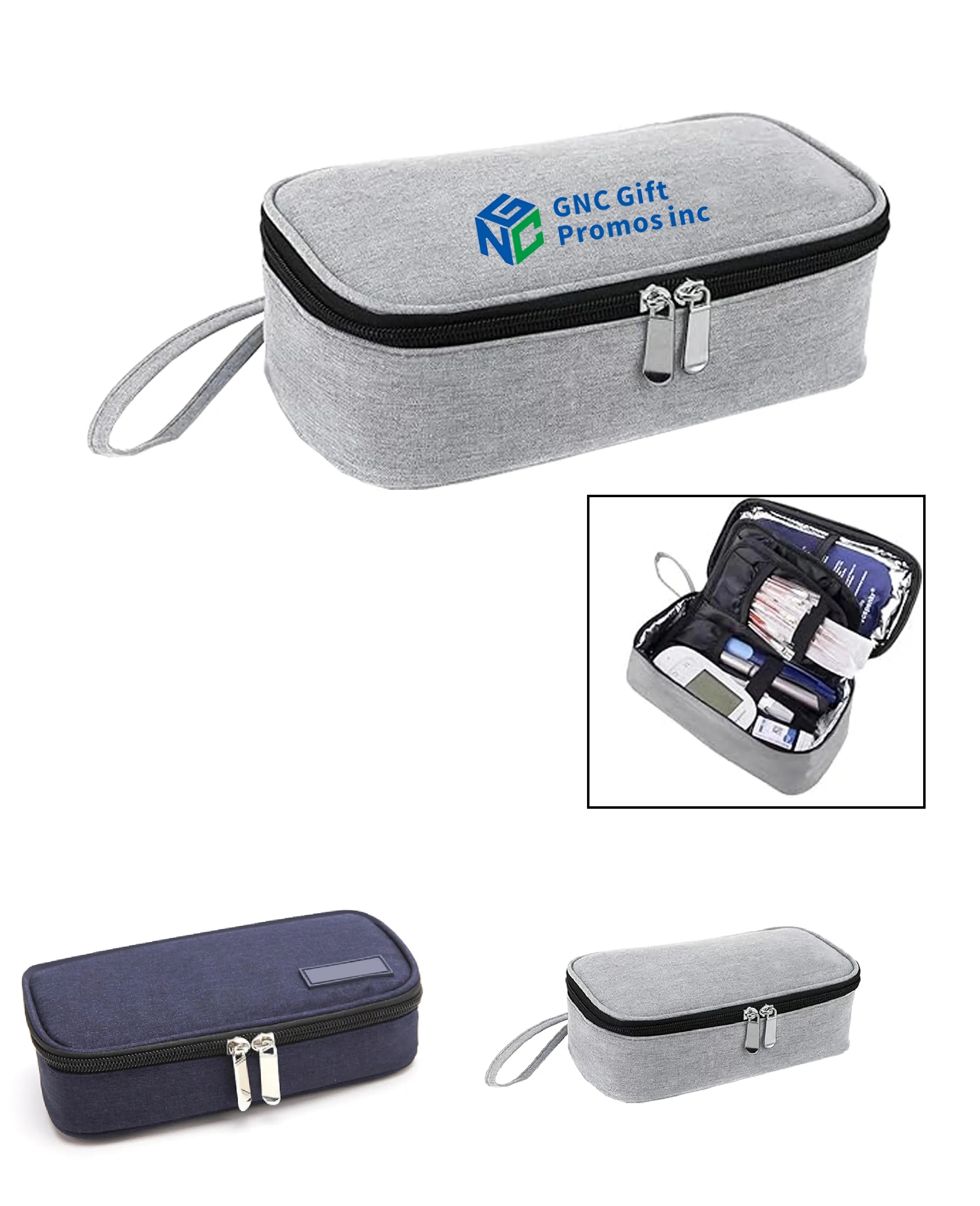 Insulin Refrigerator Boxes and Bags 9L" x 4.7"W x 3"H 3