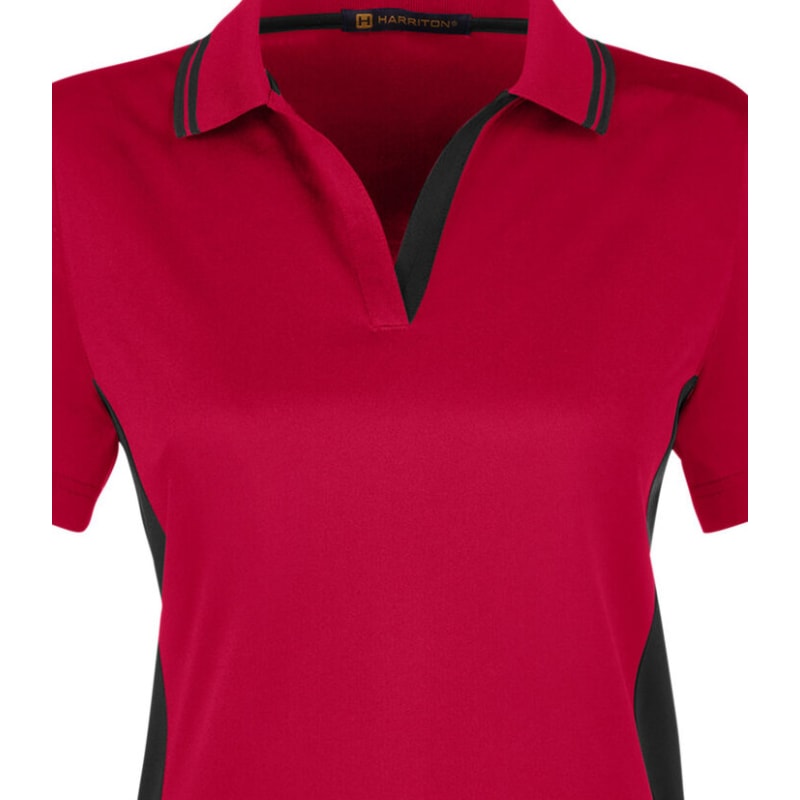 Harriton Ladies' Flash Snag Protection Plus IL Colorblock Polo 23
