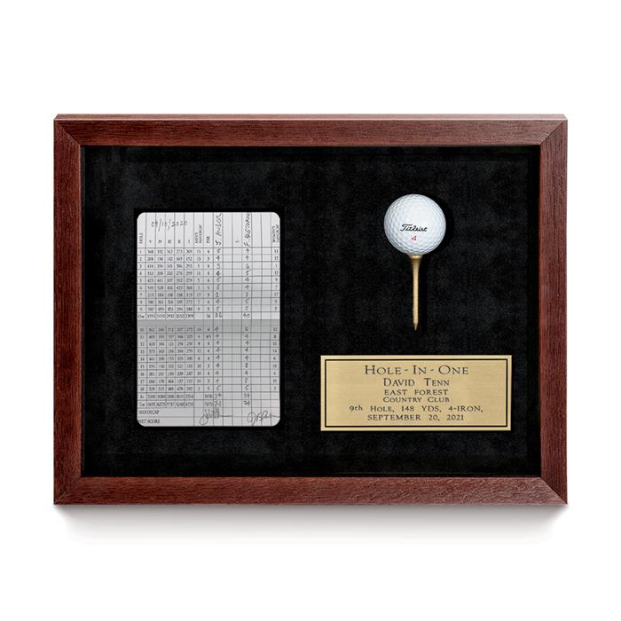 Mahogany Frame with Scorecard/Photo 3