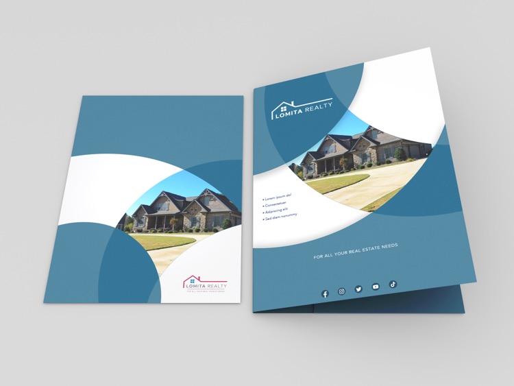 Full-color Custom Presentation Folder (9" x 12") 3
