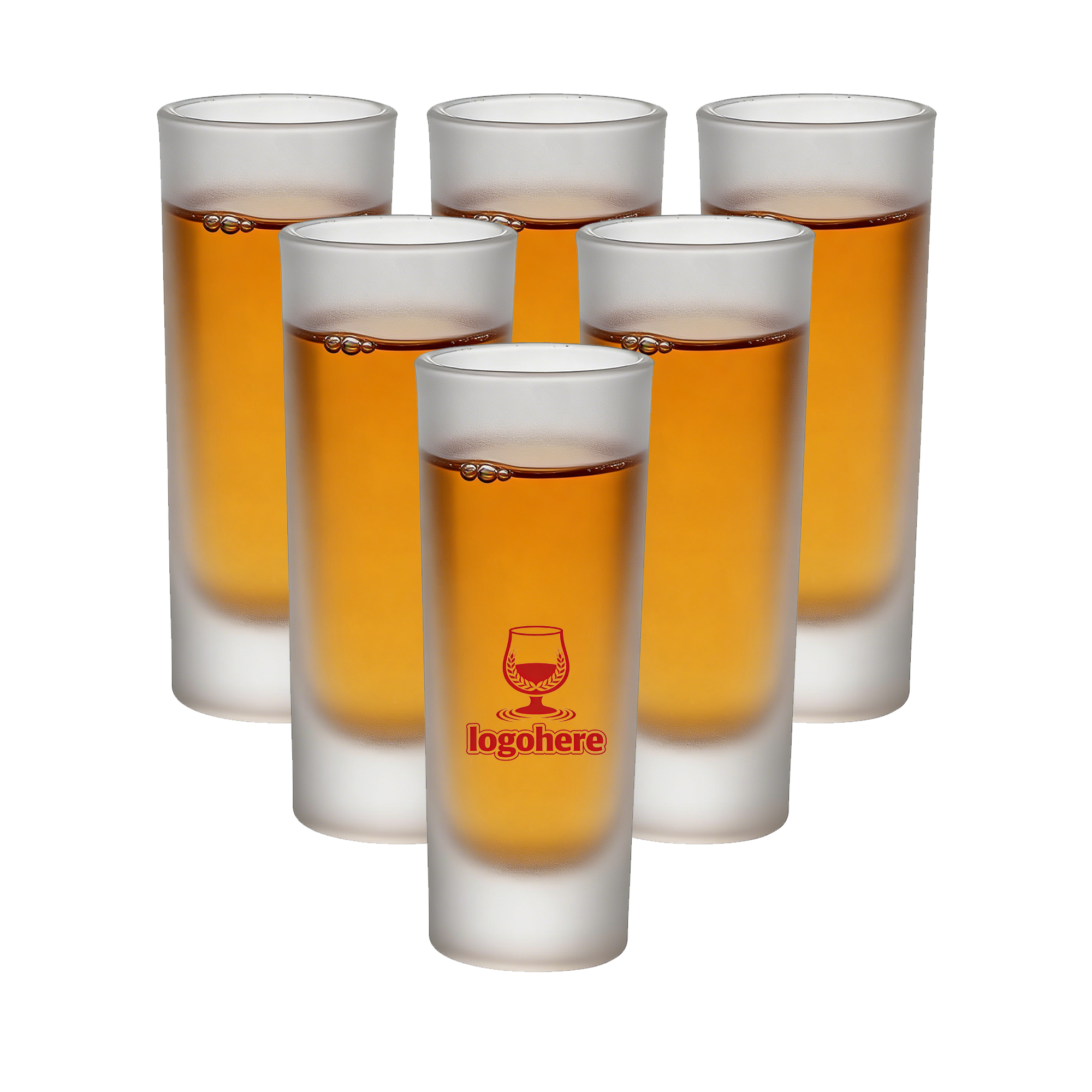 Personalized Frosted Shot Glass 2