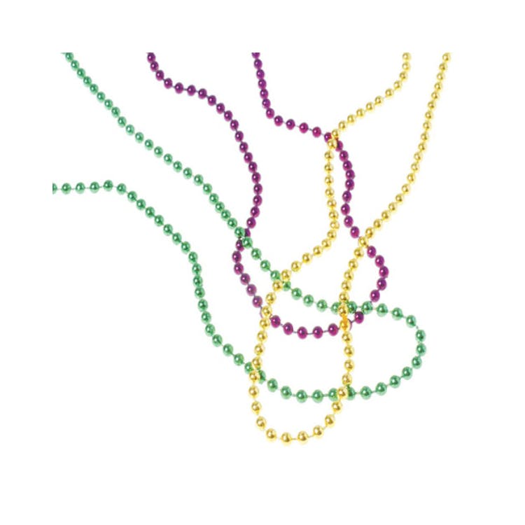 Mardi Gras Bead Necklaces - Assorted 2