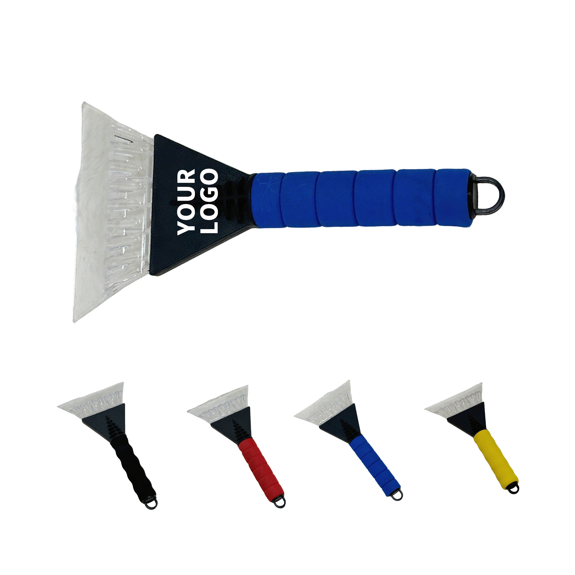 Foam Handle Winter Ice Scraper 10" Length X 5" Width 5