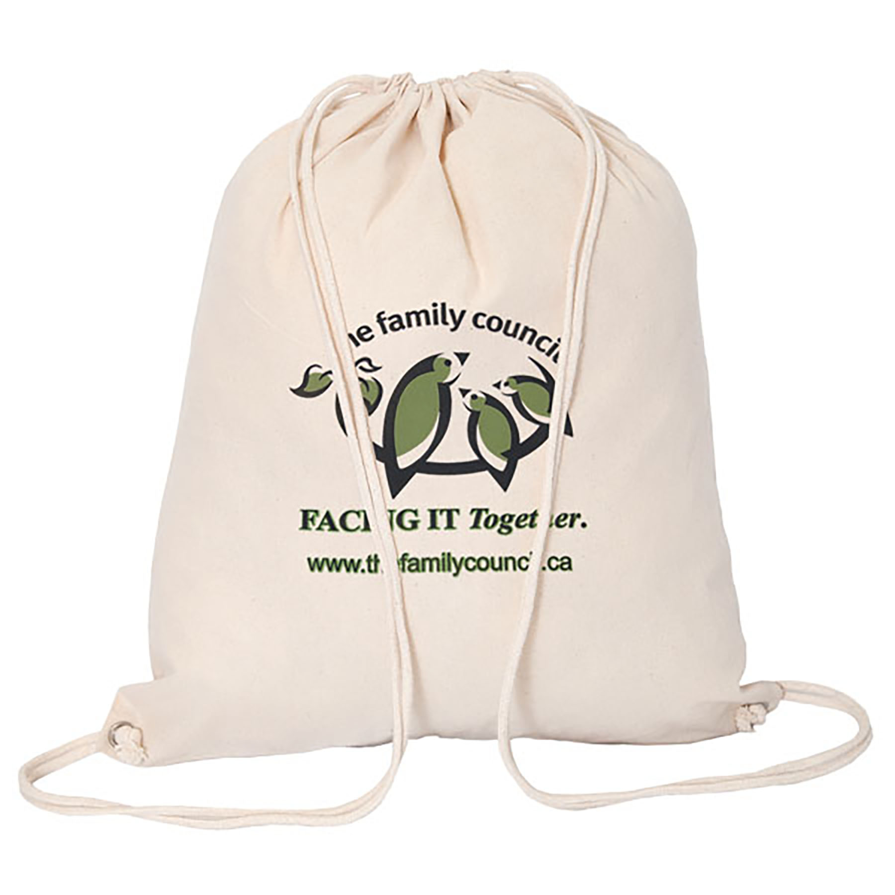 5.5 oz Cotton Drawstring Bag 2