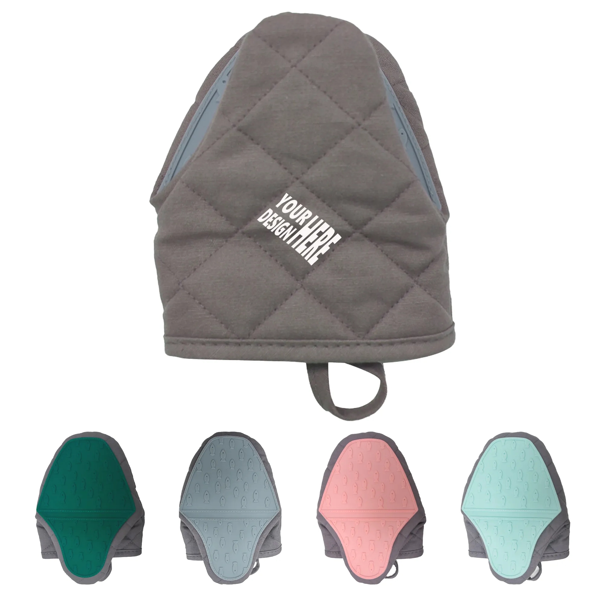 Single Thickened Cotton Heat-Resistant OVEN MITT 4