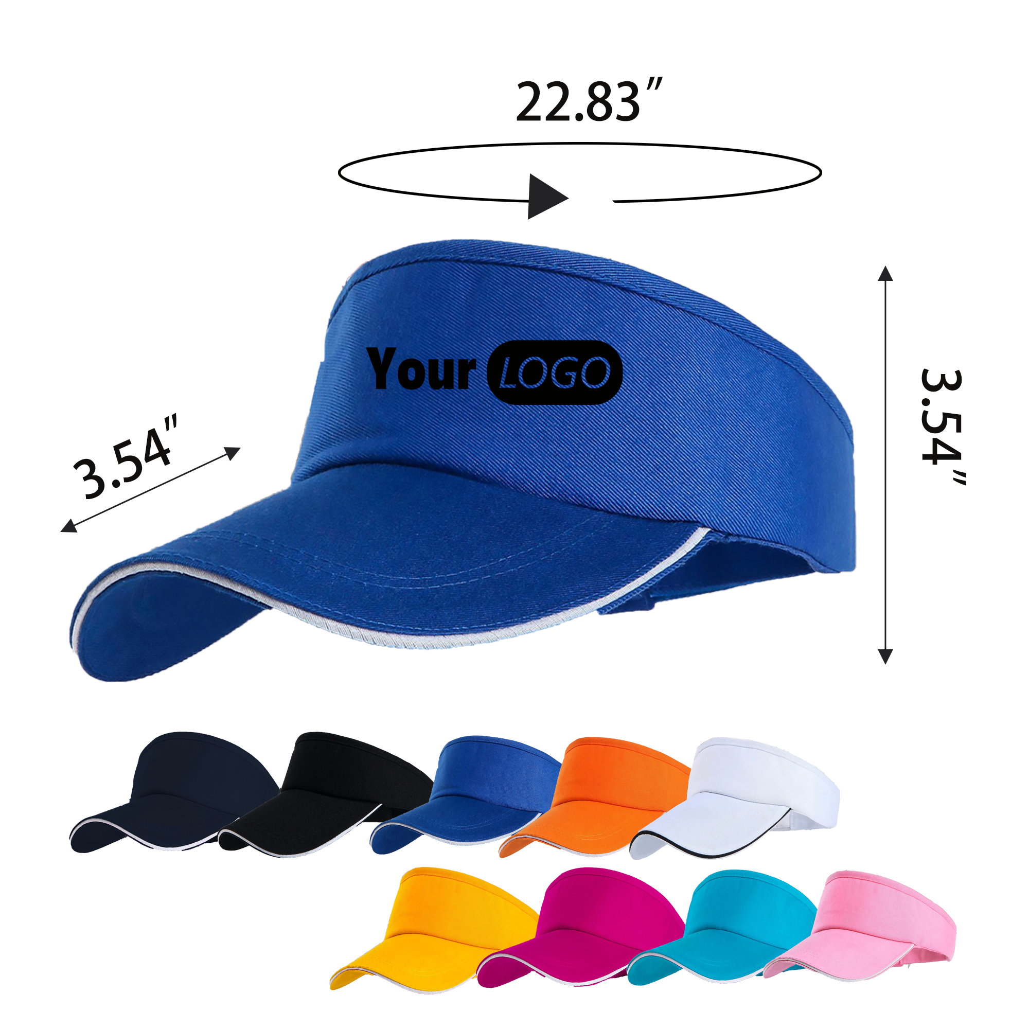 Sun Visor Sports Hats MOQ 20 4