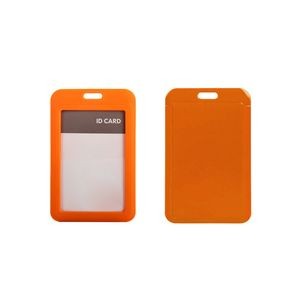 Slide Open Plastic Portrait Lanyard Card Holder 28