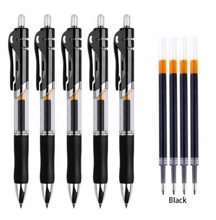 0.5mm Plastic Retractable Gel Pen 3
