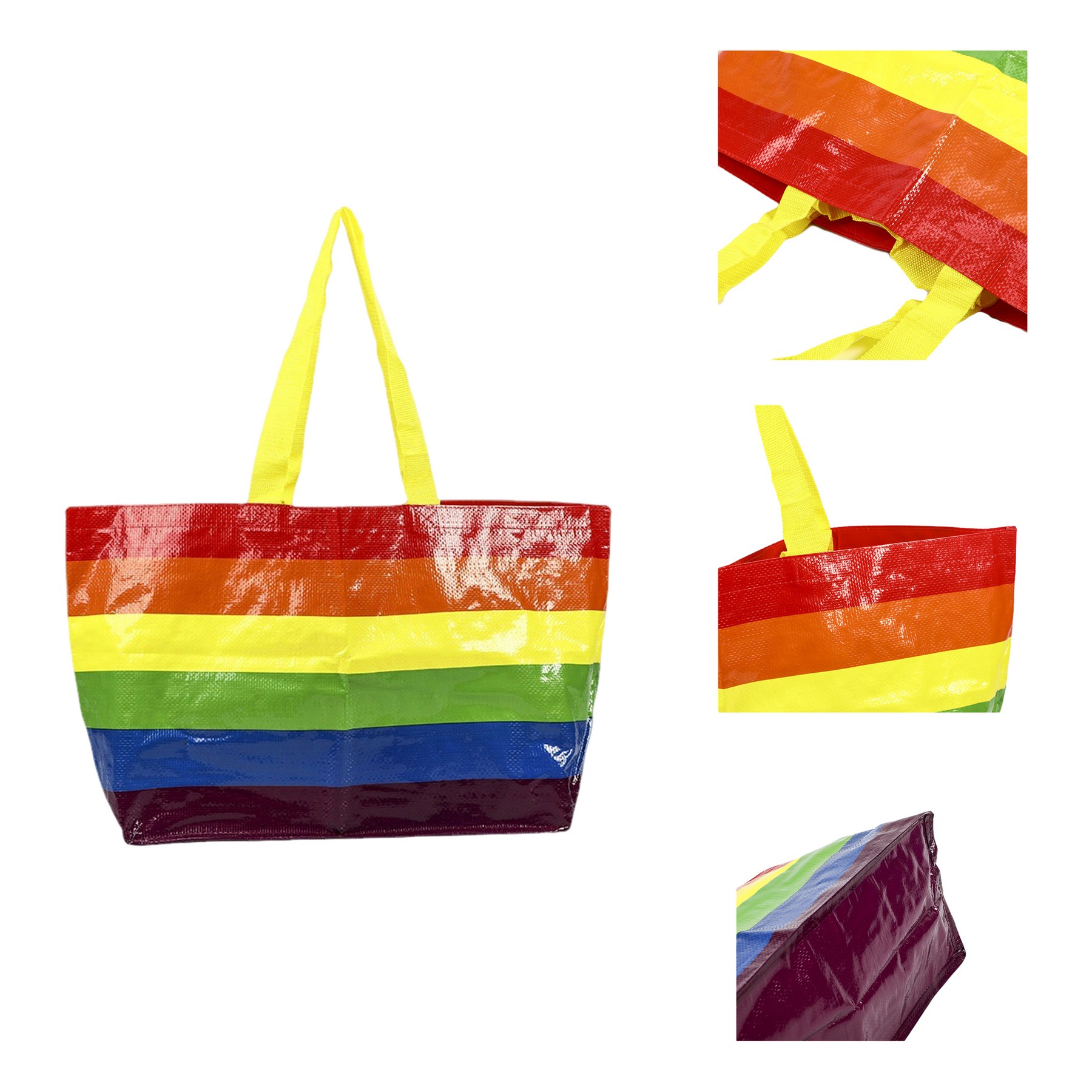 Rainbow Laminated Non-Woven Tote Bag 3