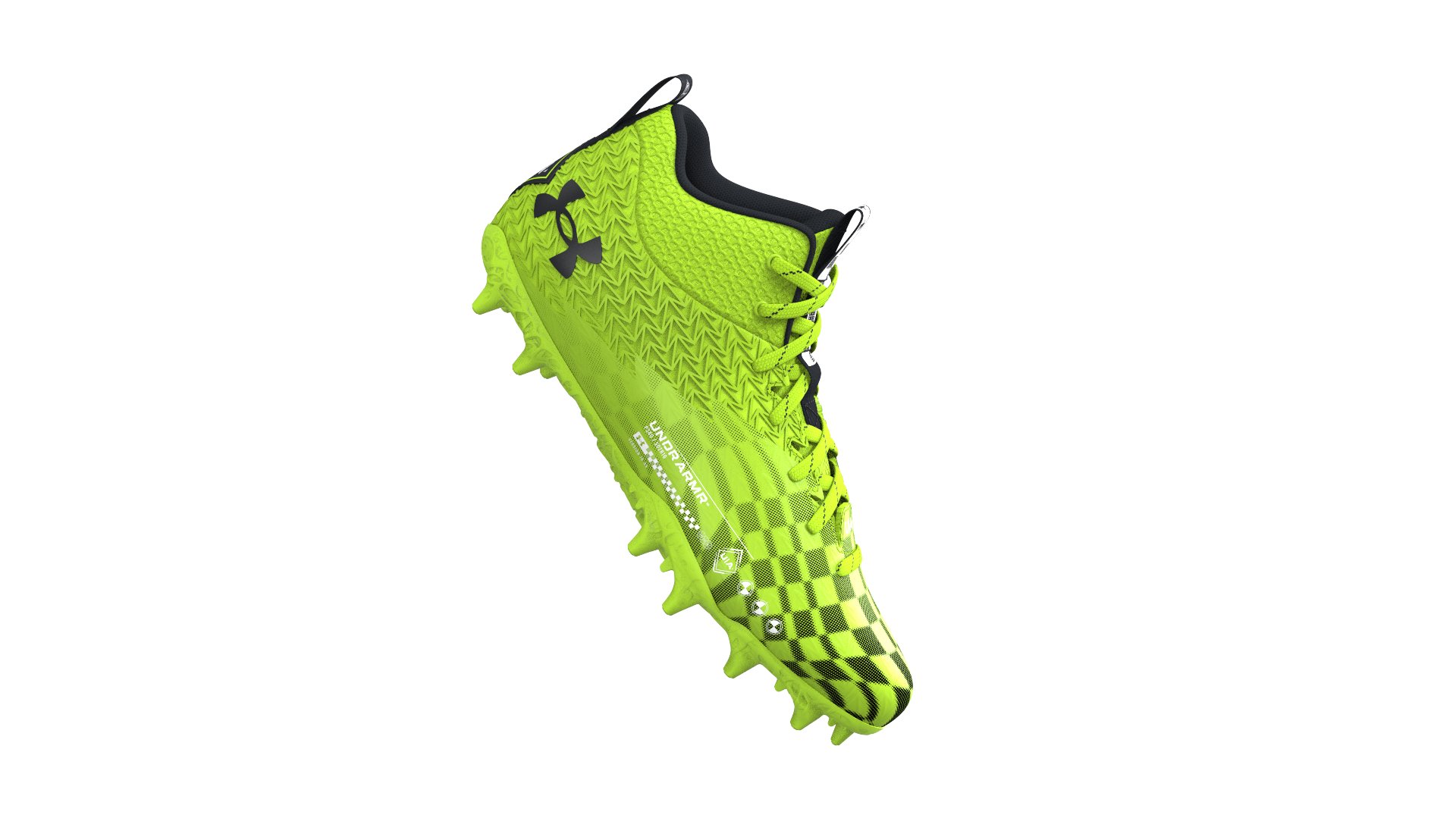 Boys' UA Spotlight Select 3 MC AA Jr. Football Cleats  2