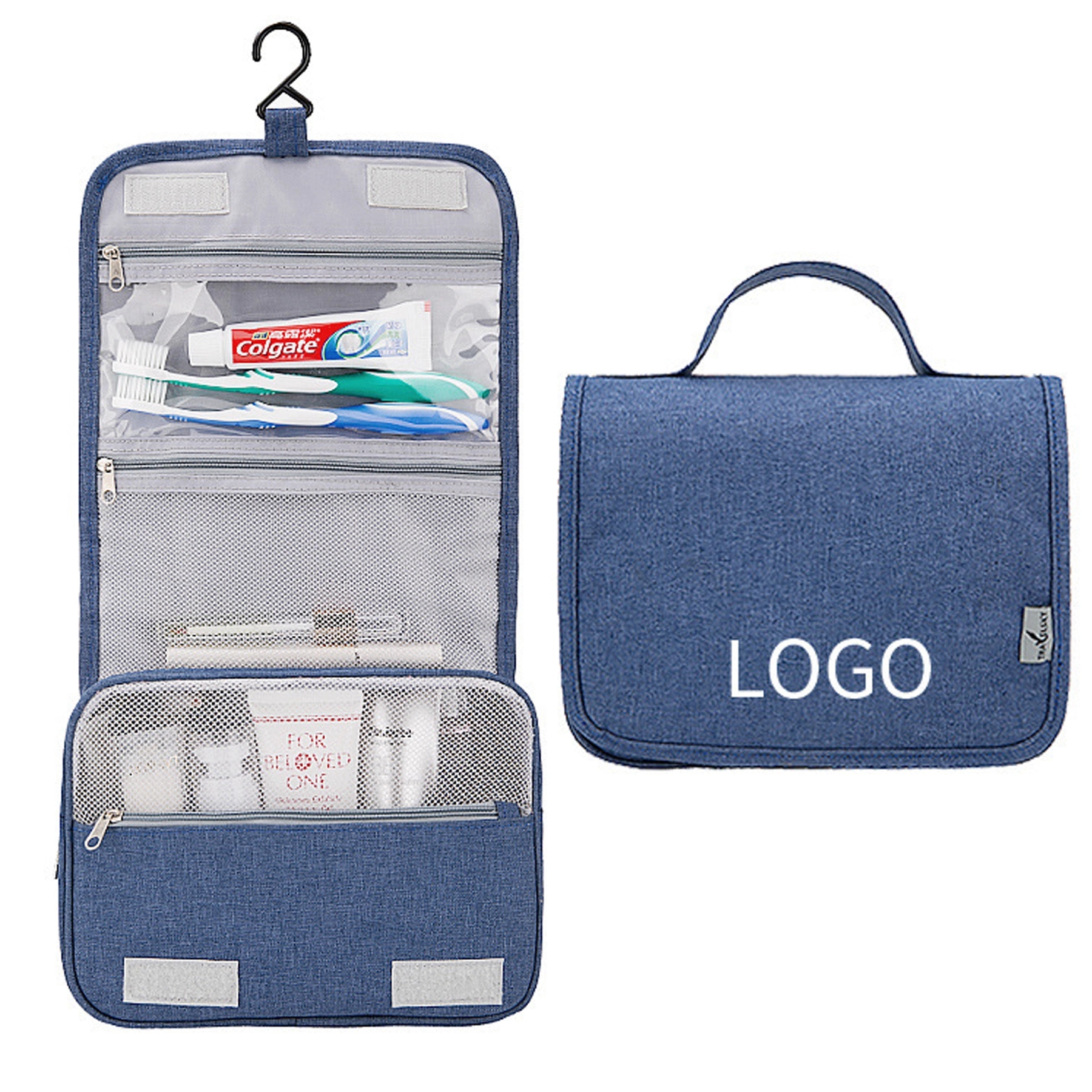 Three Fold Large Capacity Wash Bag 2