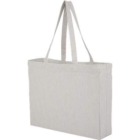 Striped Pacific Recycled Cotton Shopper Tote 53
