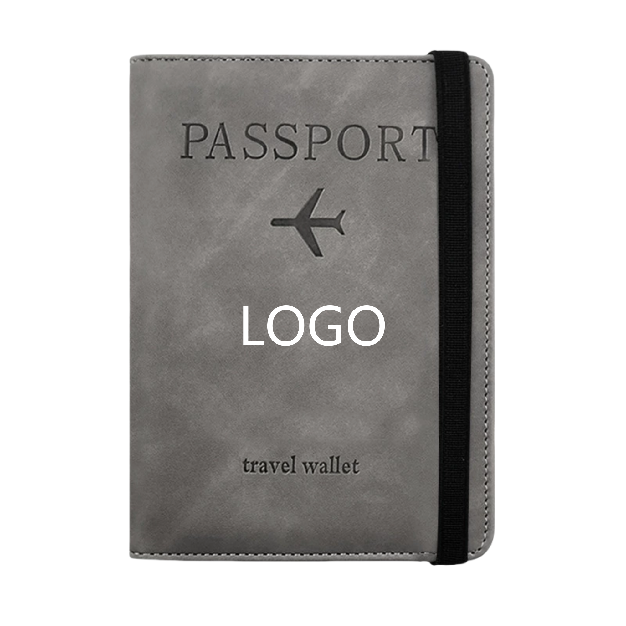 RFID Premium Leather Passport Holder Covers Case 6