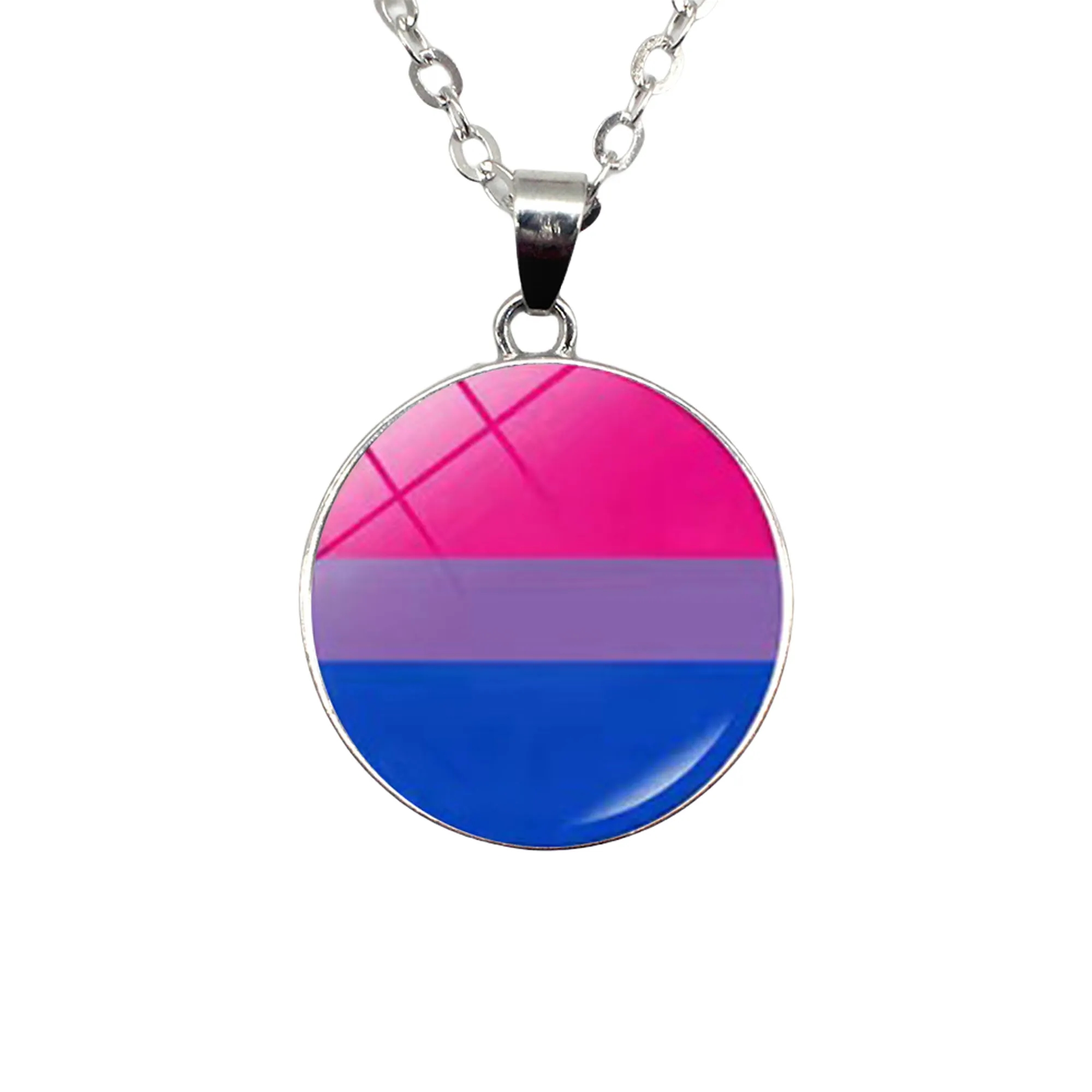 Gay Pride Necklace Rainbow MOQ20 14