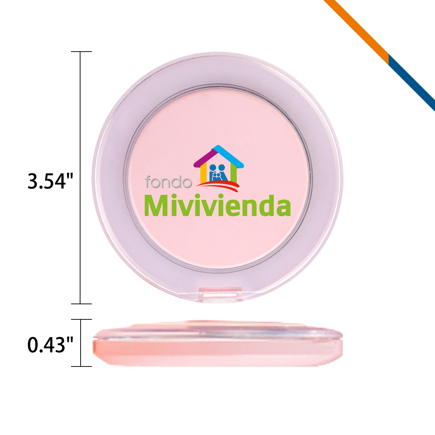 Rhet LED Compact Mirror 2