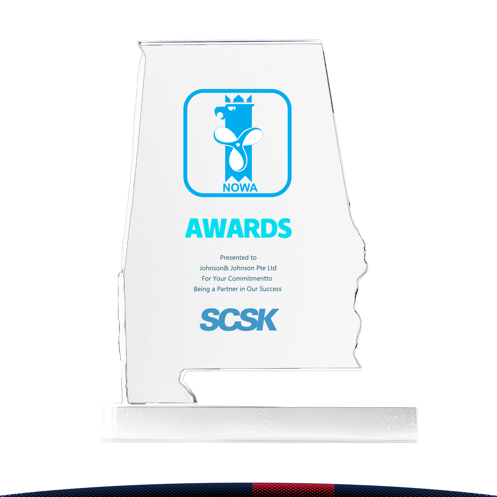 Traxon Alabama Crystal Award 2