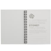 5” x 7” Mineral Stone Field Spiral  Notebook 29