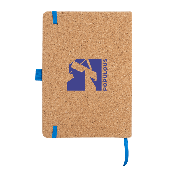 Hickory Cork & Recycled PU Notebook 14