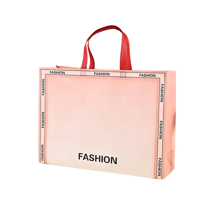 Gradient Color Nonwoven Tote Bag 3