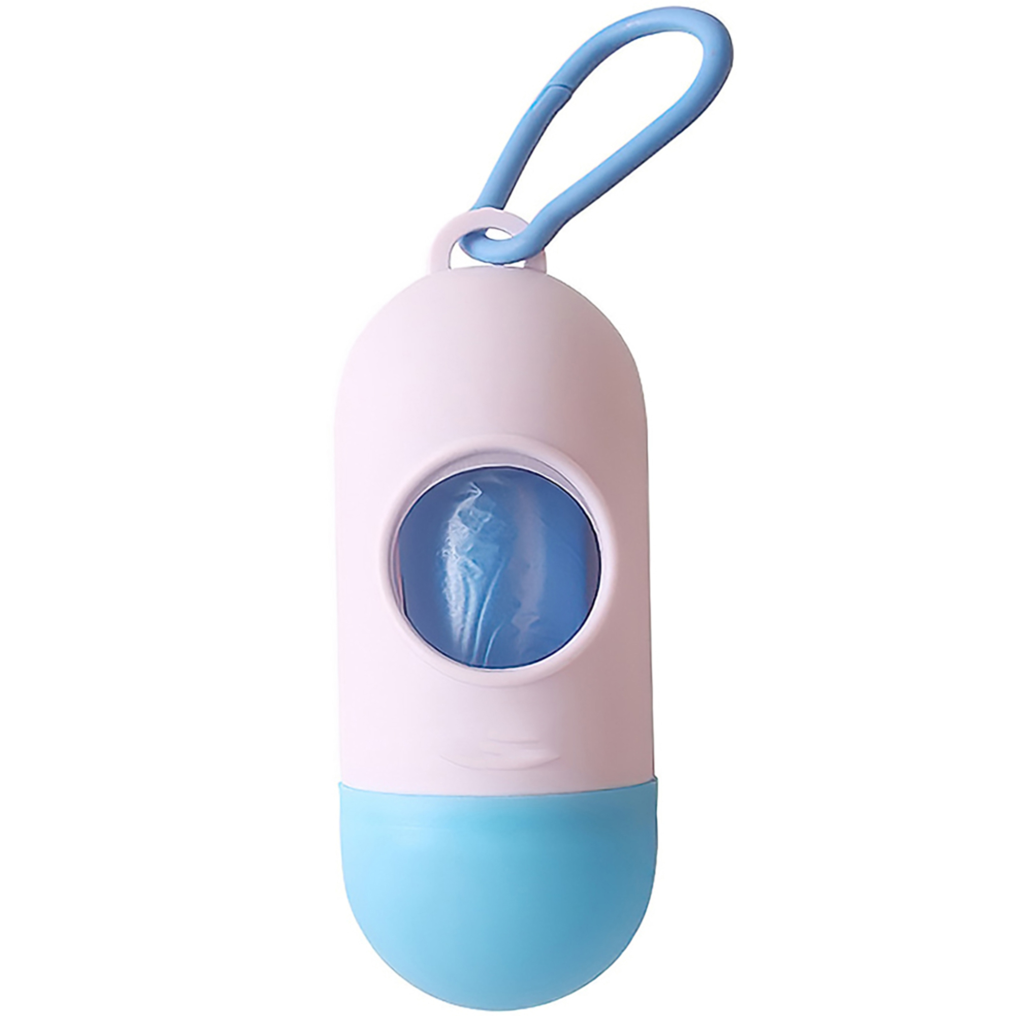 Dog Waste Bag Holder w/Carabiner Clip 3