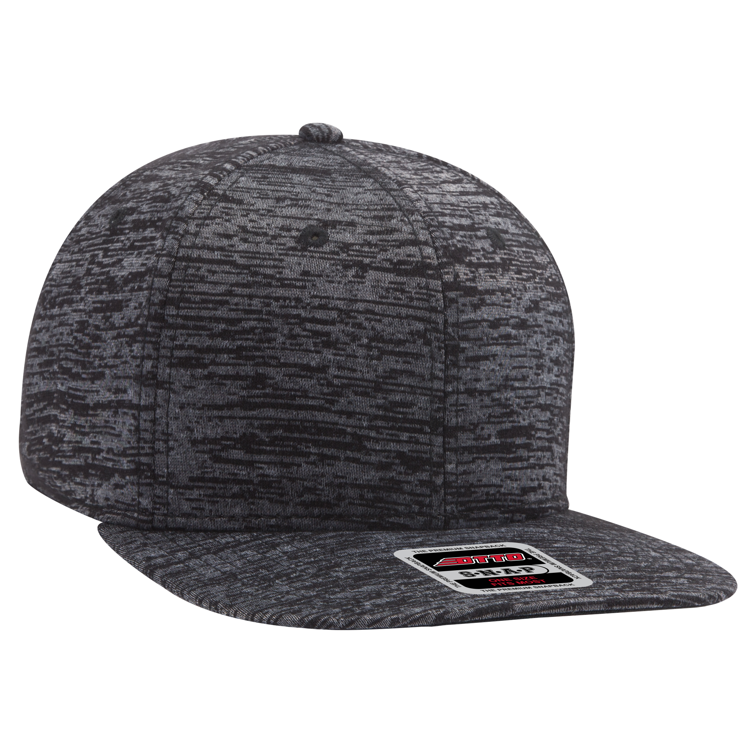 OTTO CAP® OTTO SNAP 6 Panel Mid Profile Snapback Hat 4