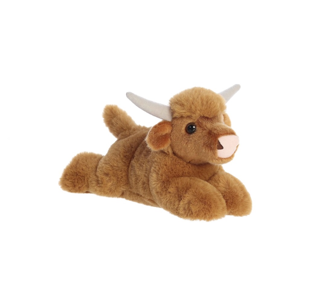 8" Lux Highland Cow 1