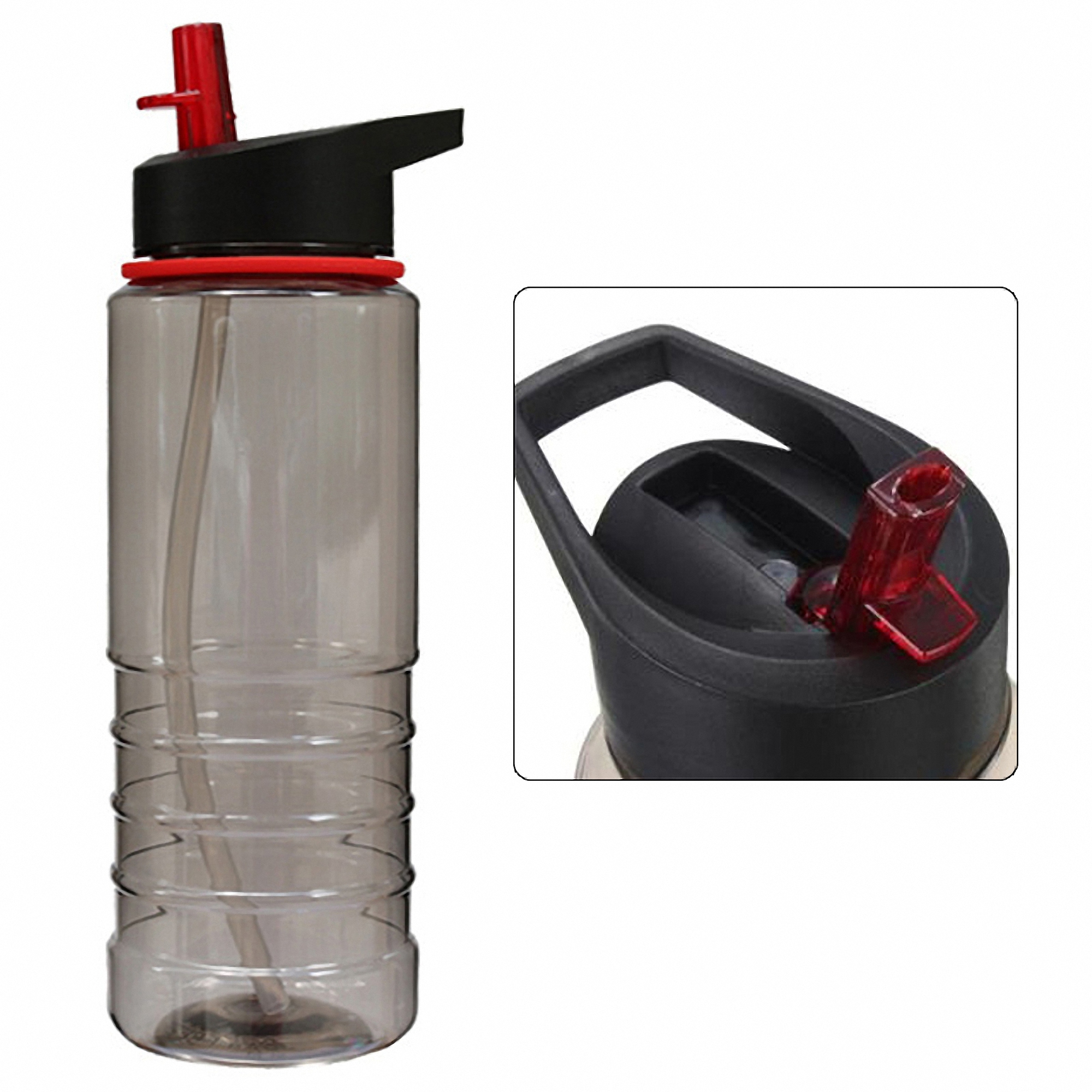 25 oz Tritan Water Bottle with Straw and Gripper 5