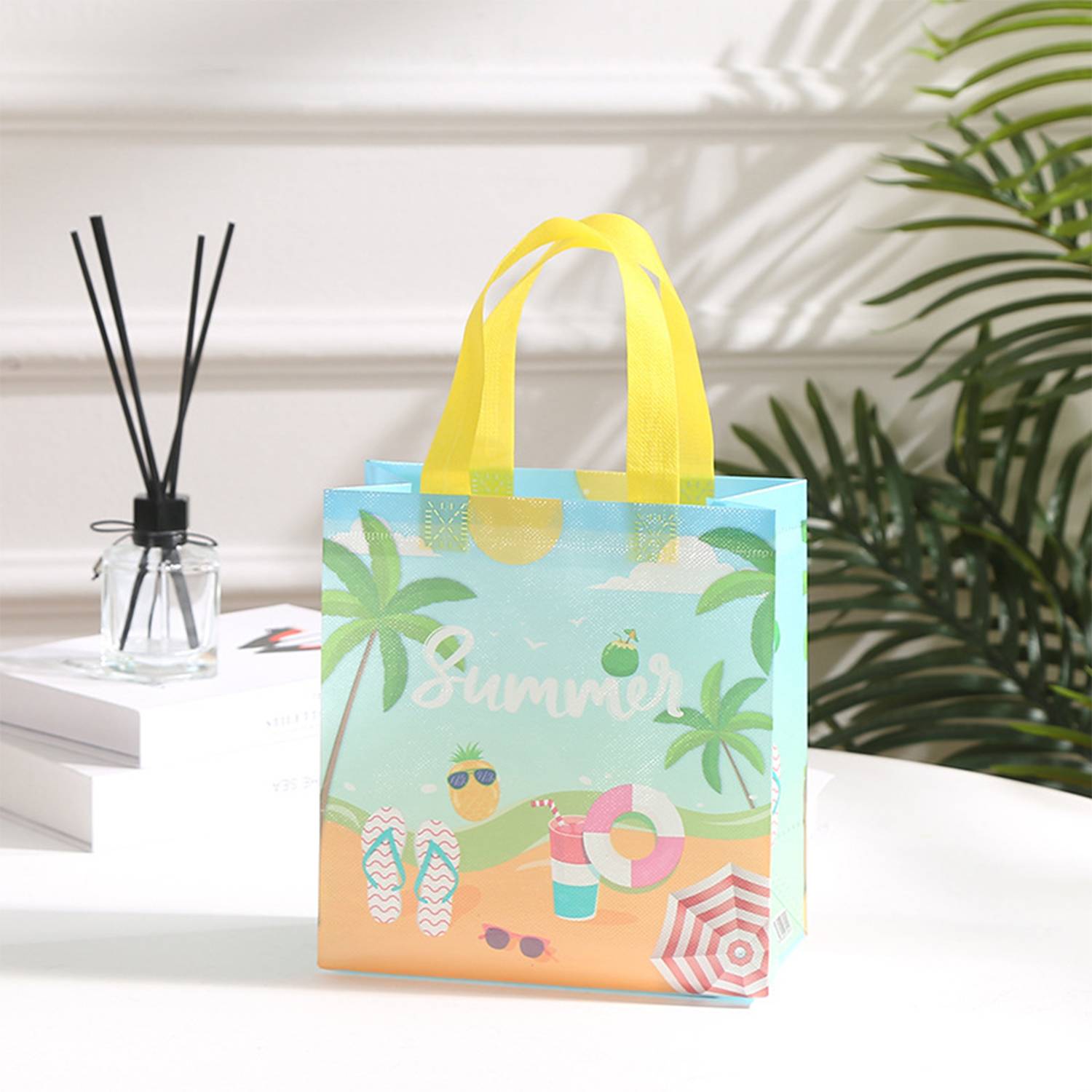 Non-Woven Beach Printed Shopping Handbag 7