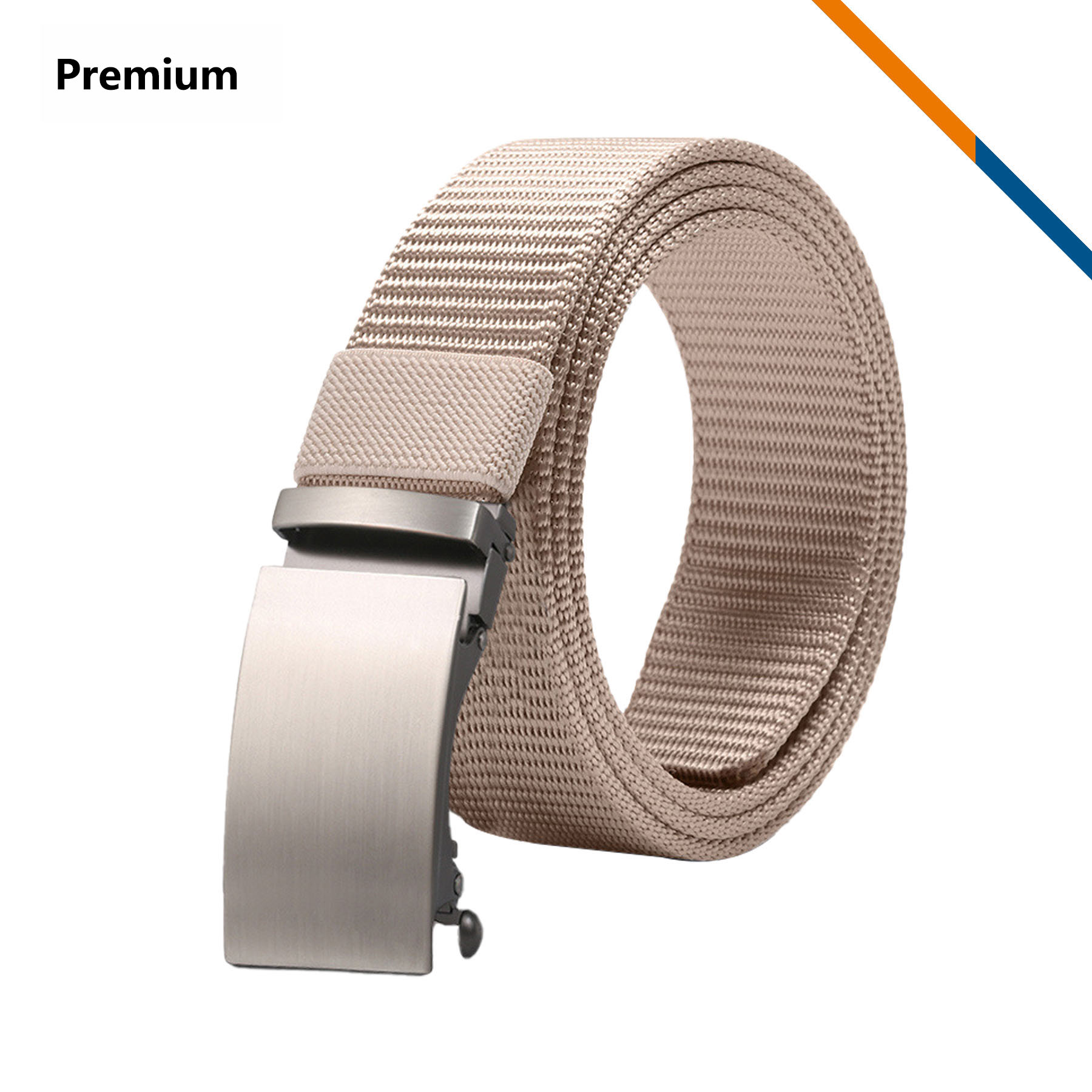 Terio Adjustable Metal Buckle Canvas Belt 10