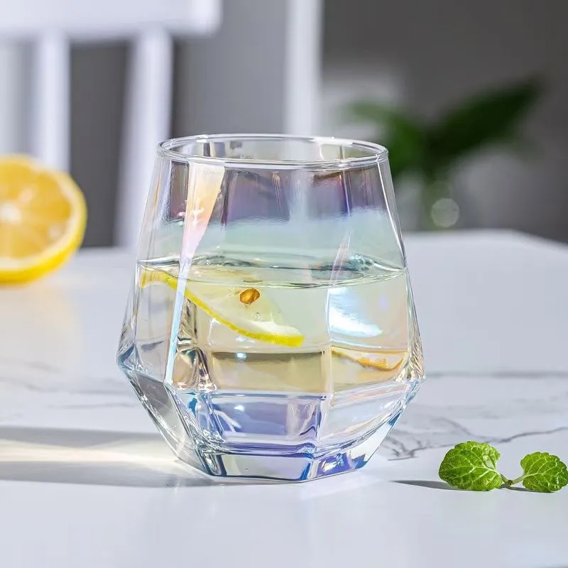 Hexagonal Diamond Wine Glass 1