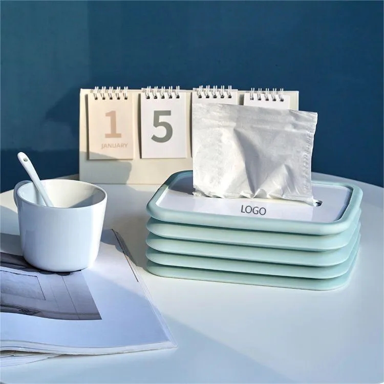 Silicone Foldable Tissue Box Cover 2