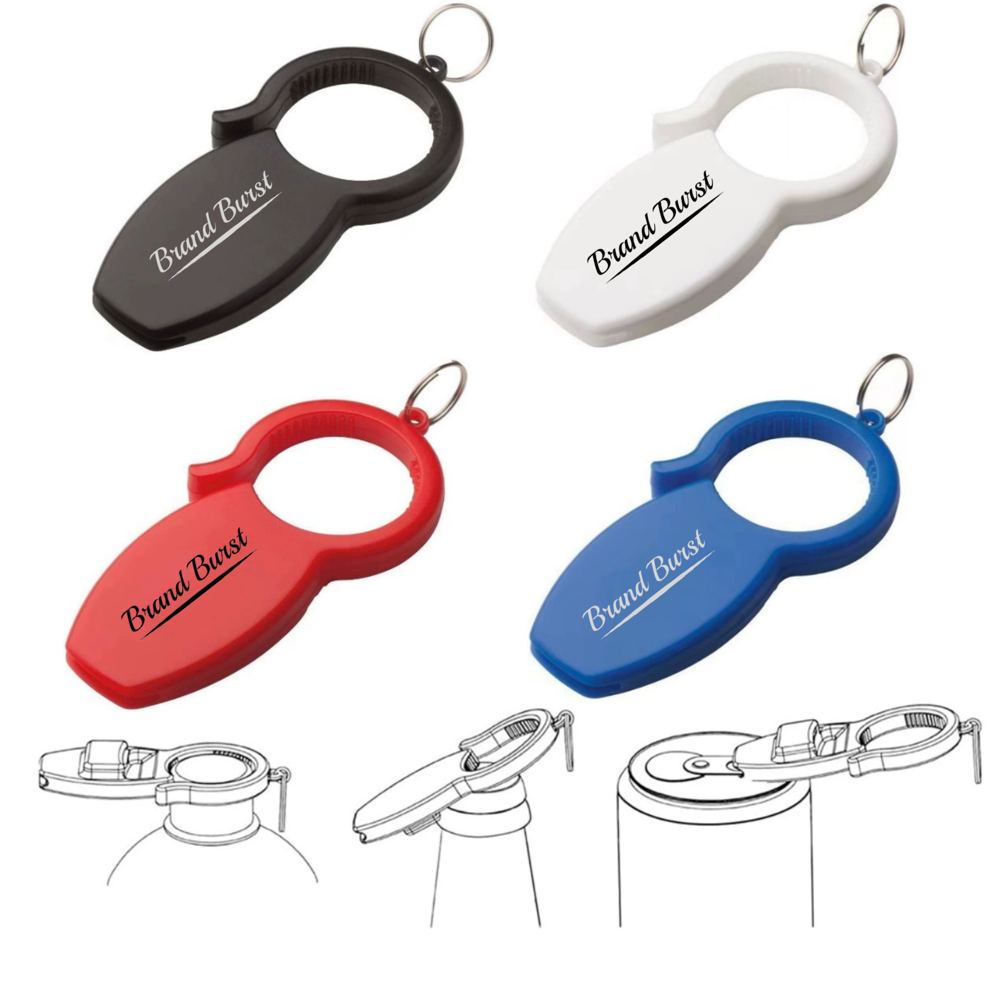 3 in 1 Multi-function Beer Bottle Opener