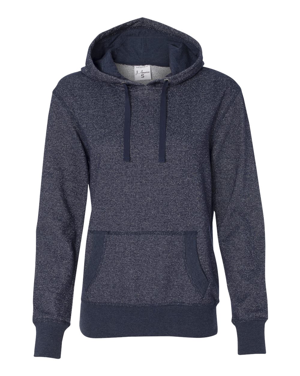 Women's Glitter French Terry Hooded Sweatshirt - 8860 28