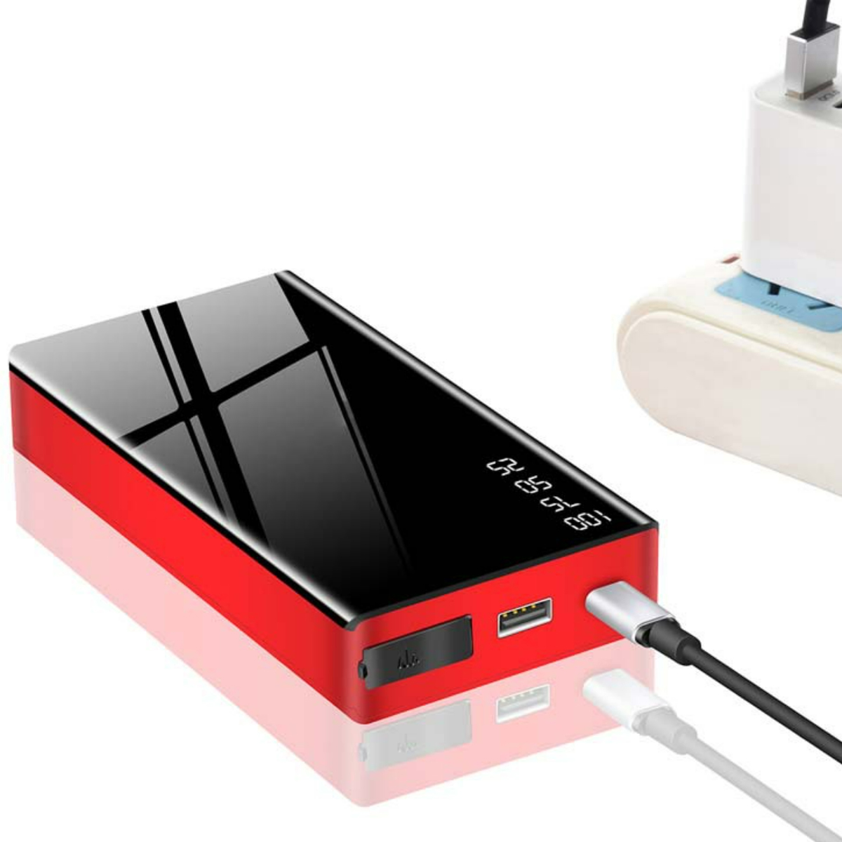 Portable Car Jump Starter W/ Digital Display Power Bank 7
