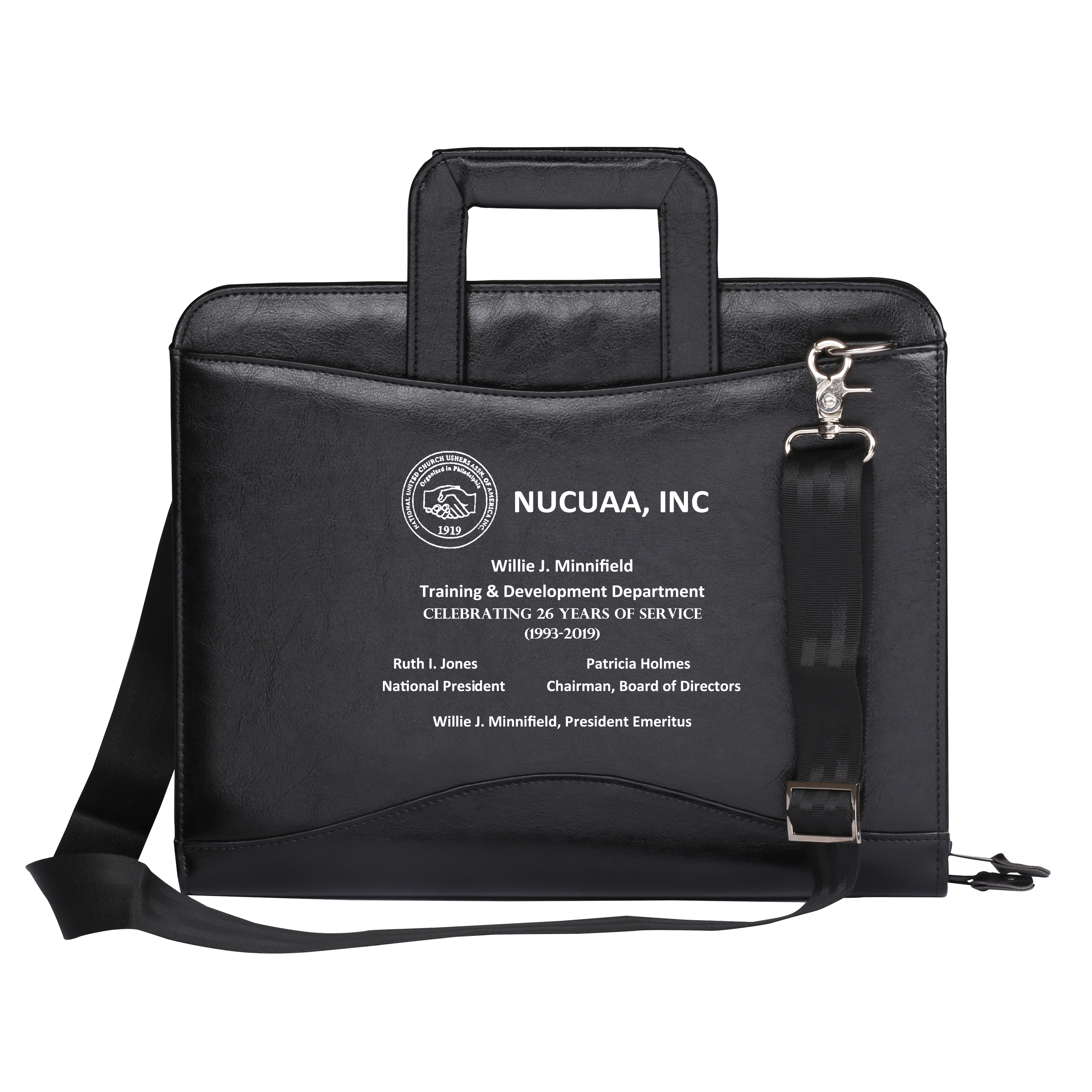 Messenger 3-Ring Shoulder Strap Portfolio 4