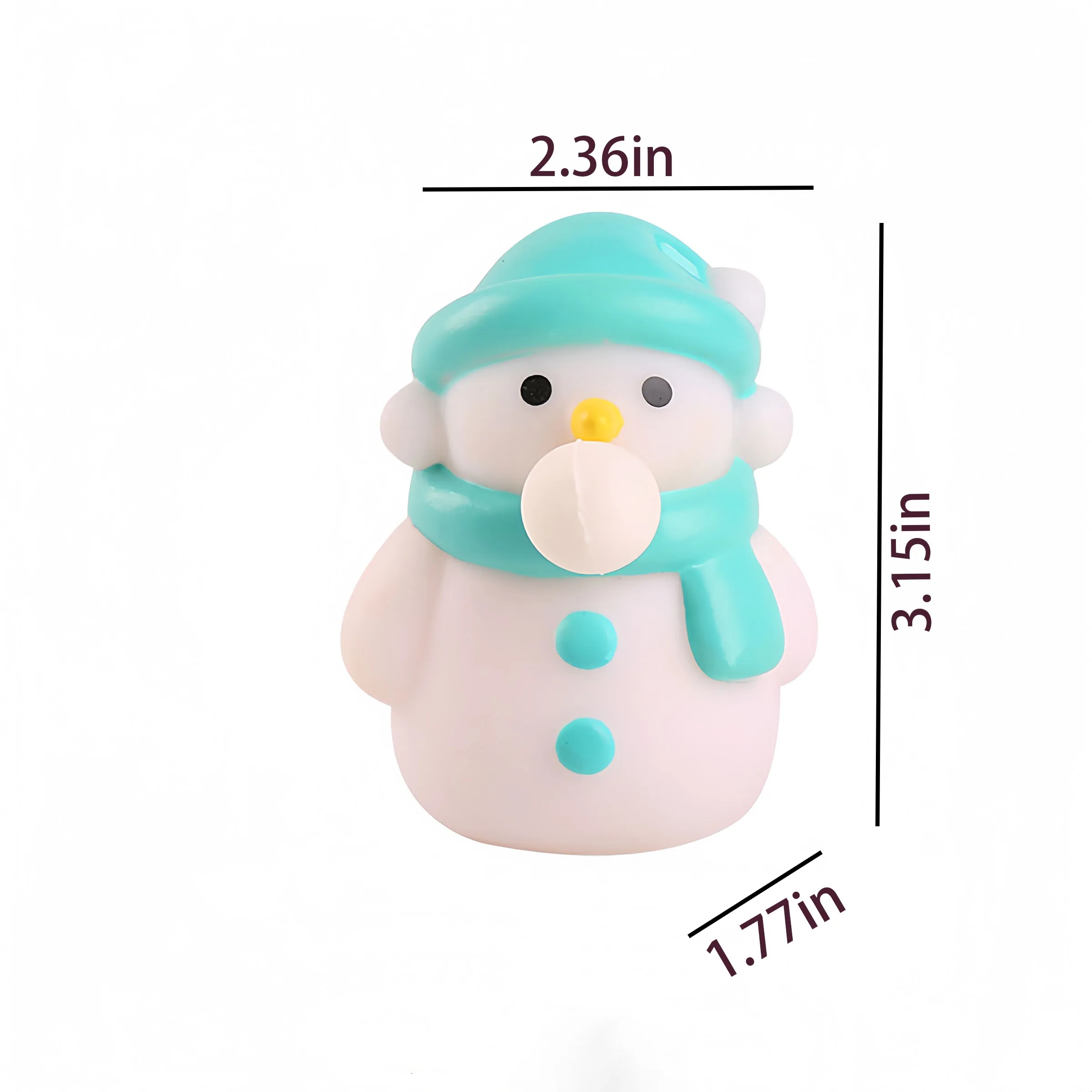 Tpe Christmas Hot Decompression Toys 1