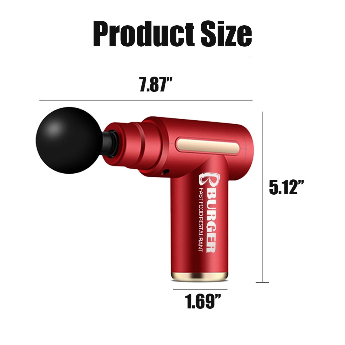 Professional Grade Vibration Handheld Portable Massage Gun 5