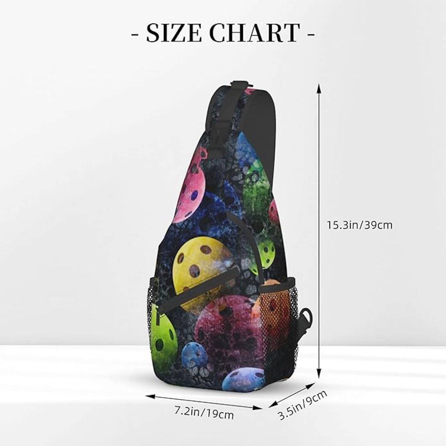 Men'S Nylon Multi-Compartment Crossbody Chest Bag 2