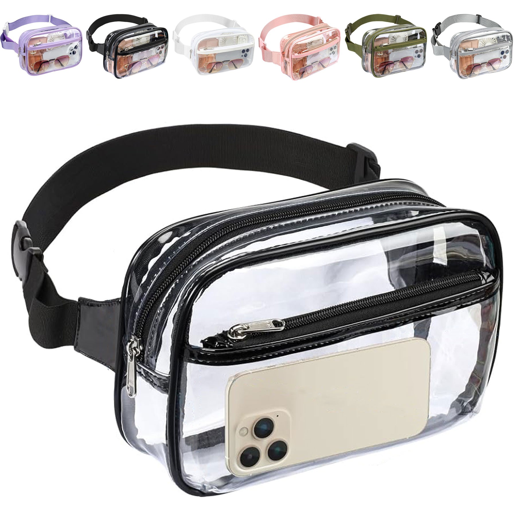 Clear Belt Bag